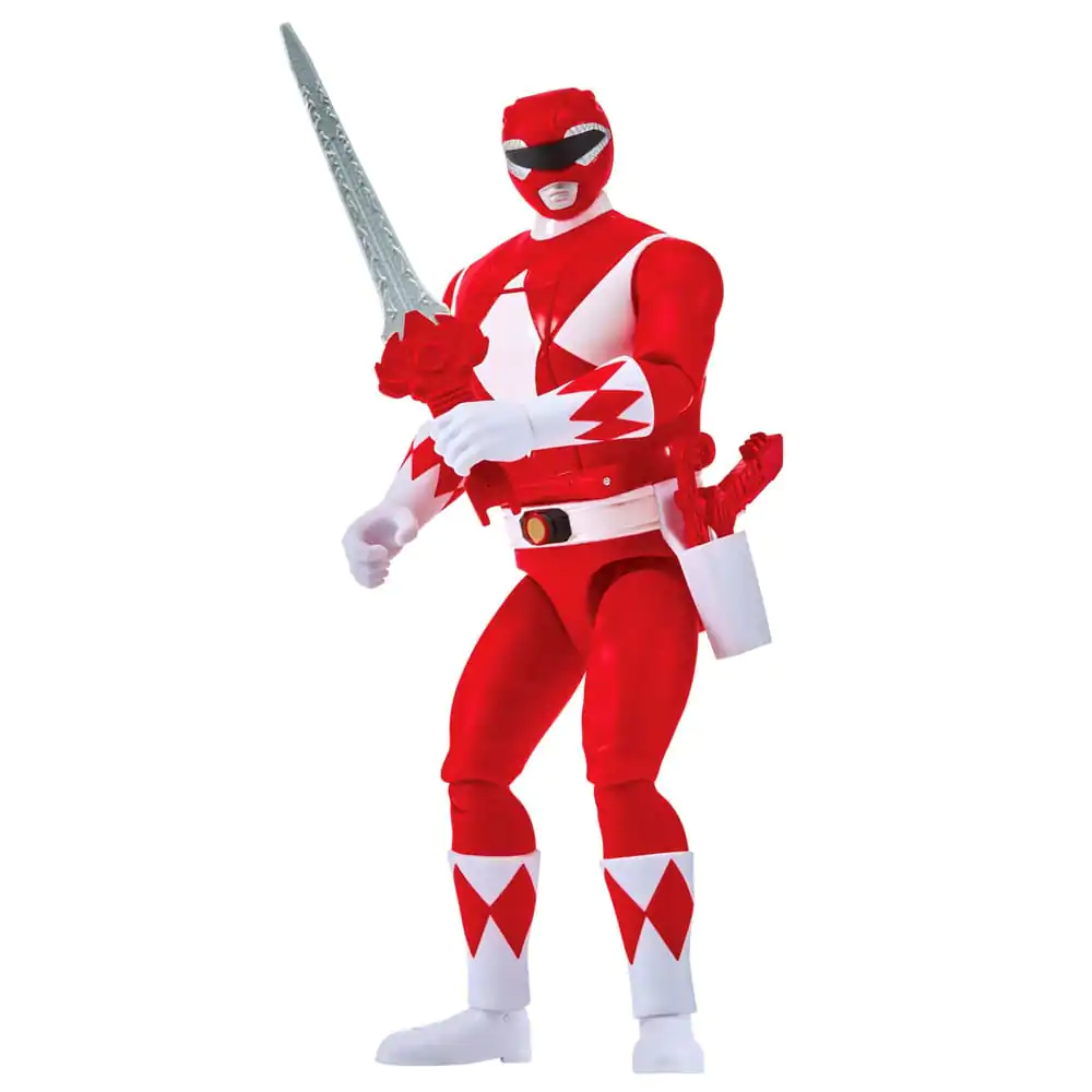Mighty Morphin Power Rangers Action Figure Auto-Morphin Red Ranger 12 cm Akční Figurka fotografii produktu