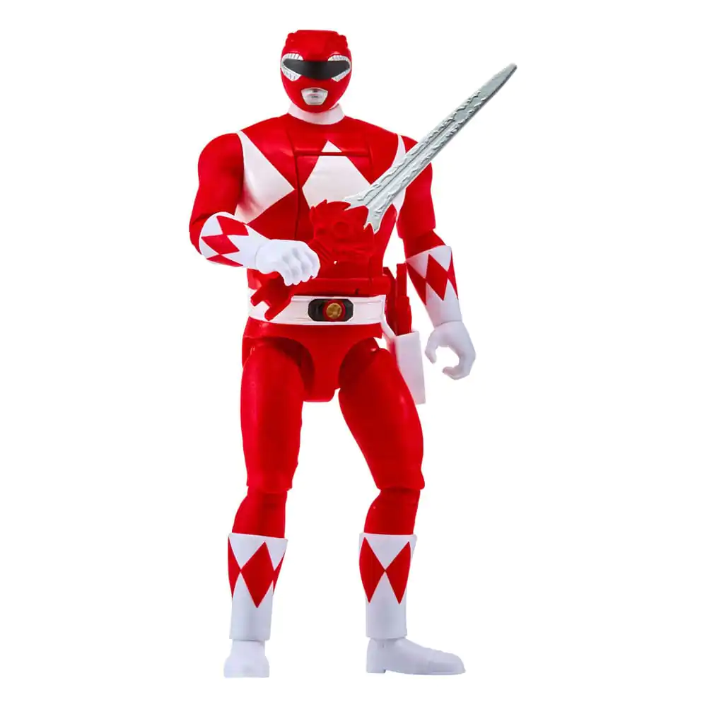 Mighty Morphin Power Rangers Action Figure Auto-Morphin Red Ranger 12 cm Akční Figurka fotografii produktu