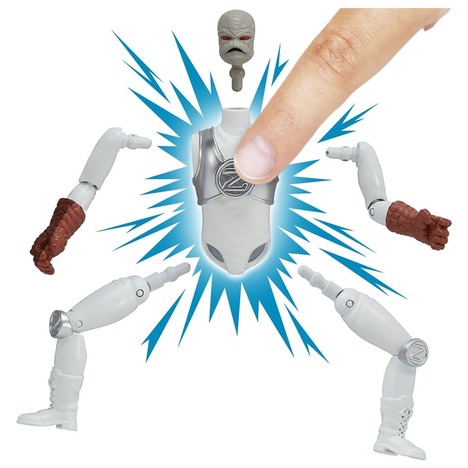 Mighty Morphin Power Rangers Základní akční figurka Z-Putty fotografii produktu