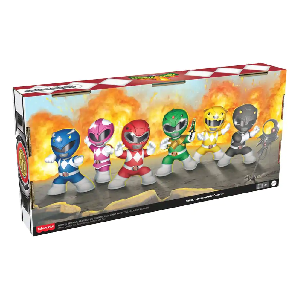 Mighty Morphin Power Rangers Fisher-Price Little People Collector Mini Figurky 6-Pack 7 cm fotografii produktu