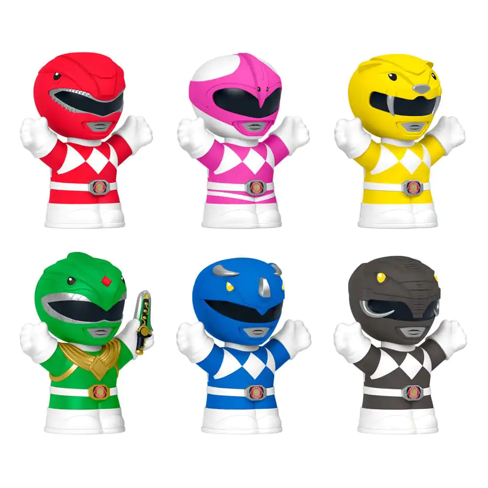 Mighty Morphin Power Rangers Fisher-Price Little People Collector Mini Figurky 6-Pack 7 cm fotografii produktu