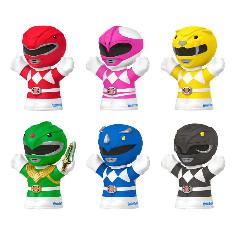 Mighty Morphin Power Rangers Fisher-Price Little People Collector Mini Figurky 6-Pack 7 cm fotografii produktu