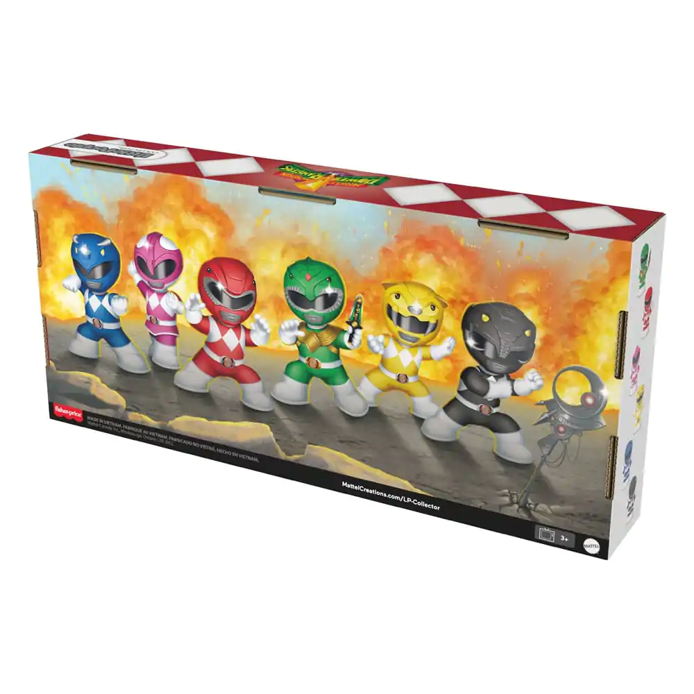 Mighty Morphin Power Rangers Fisher-Price Little People Collector Mini Figurky 6-Pack 7 cm fotografii produktu