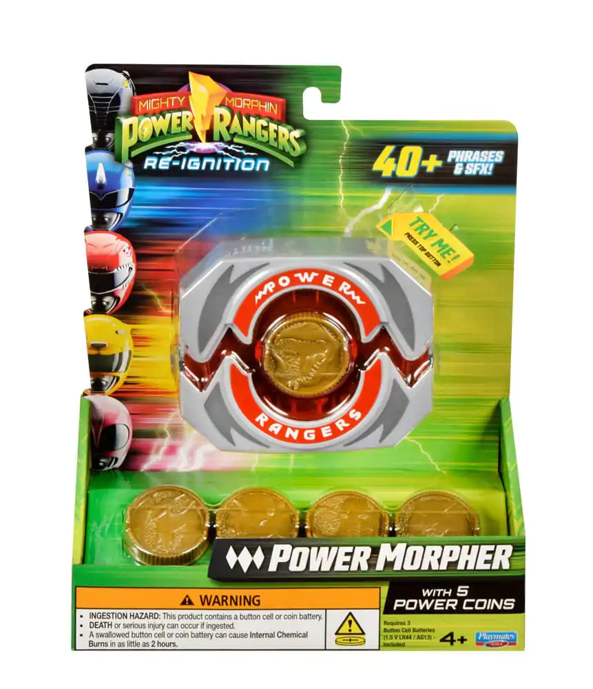Mighty Morphin Power Rangers spona na pásek Power Morpher Deluxe fotografii produktu