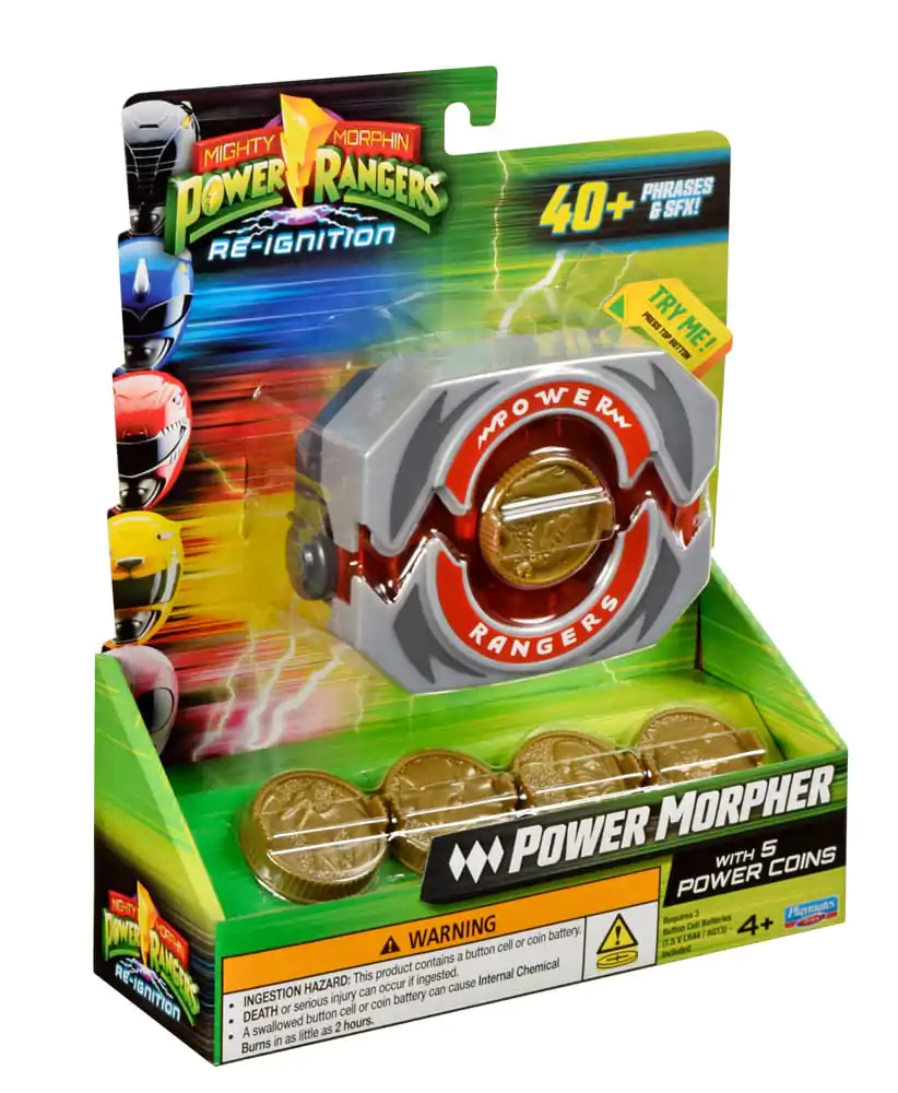 Mighty Morphin Power Rangers spona na pásek Power Morpher Deluxe fotografii produktu