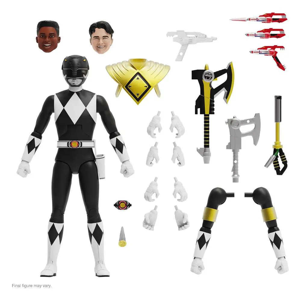 Mighty Morphin Power Rangers Ultimates akční figurka Black Ranger 18 cm fotografii produktu