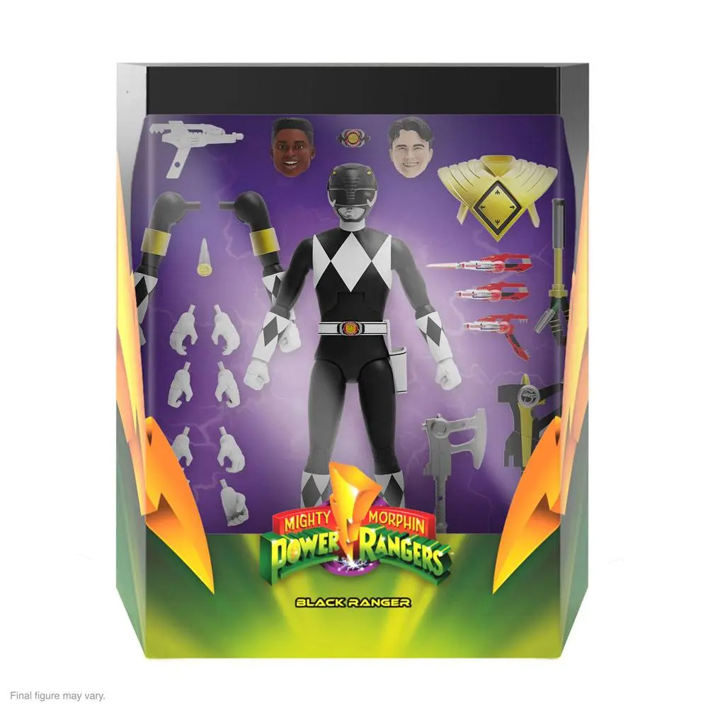 Mighty Morphin Power Rangers Ultimates akční figurka Black Ranger 18 cm fotografii produktu