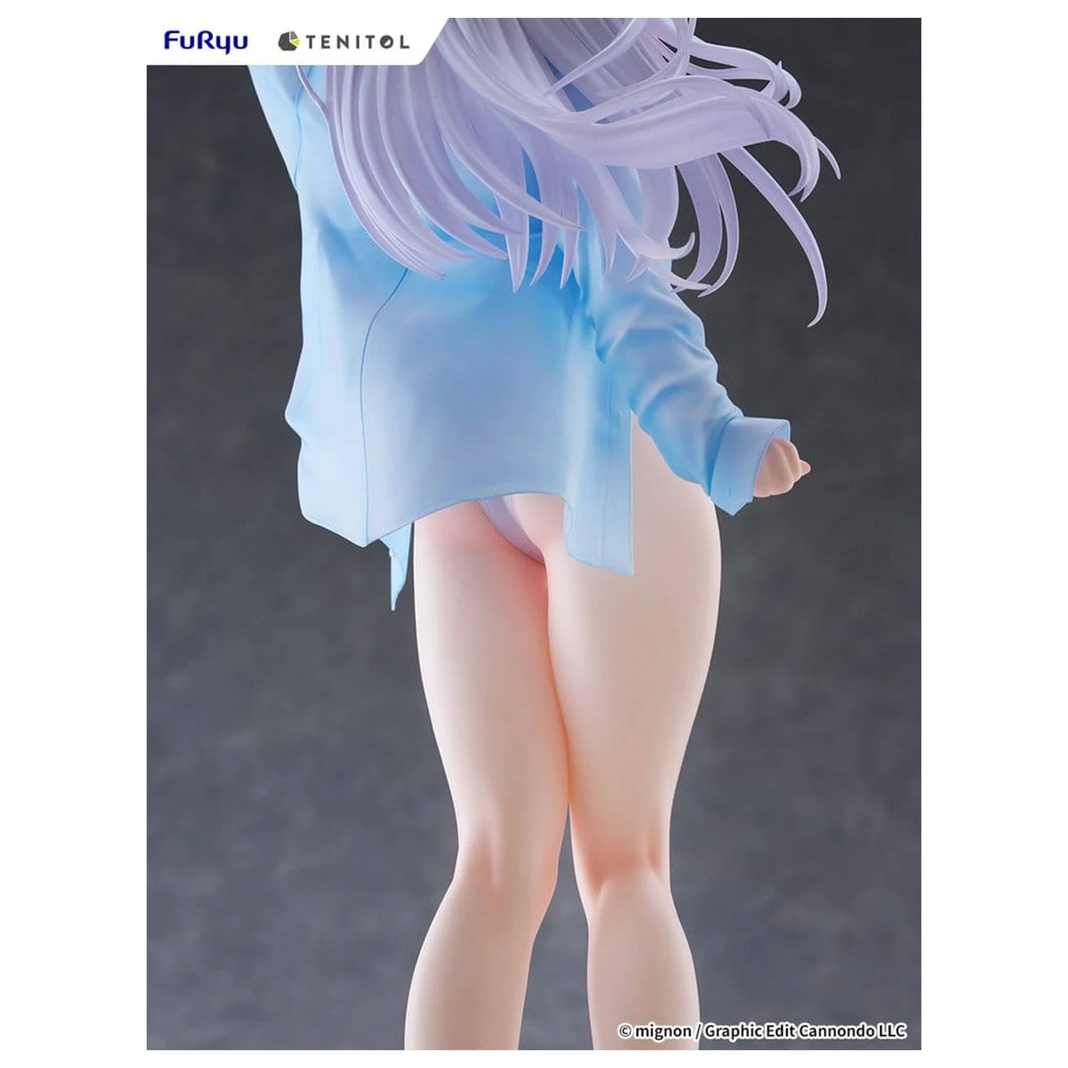 Mignon Works Tenitol vysoká PVC figurka Shiro v plavkách, verze 30 cm fotografii produktu