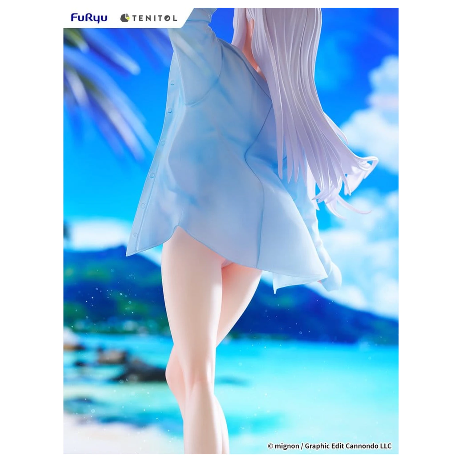 Mignon Works Tenitol vysoká PVC figurka Shiro v plavkách, verze 30 cm fotografii produktu