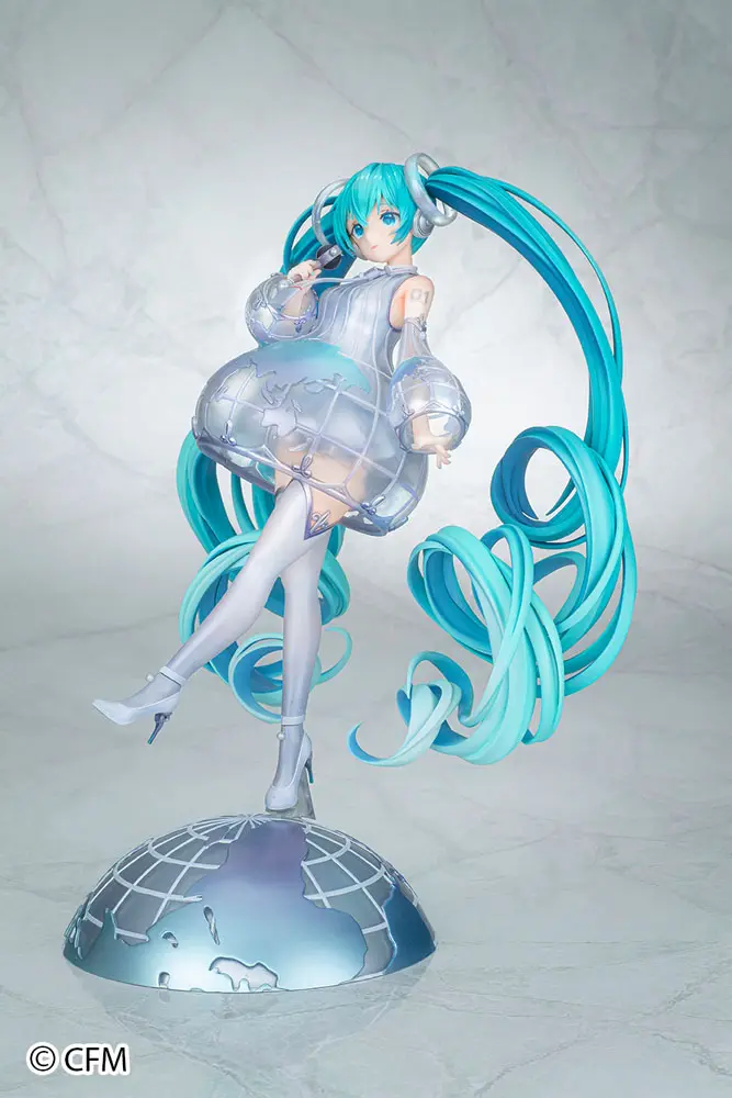 Miku EXPO 2021 PVC socha 1/7 Hatsune Miku Online Ver. 28 cm fotografii produktu