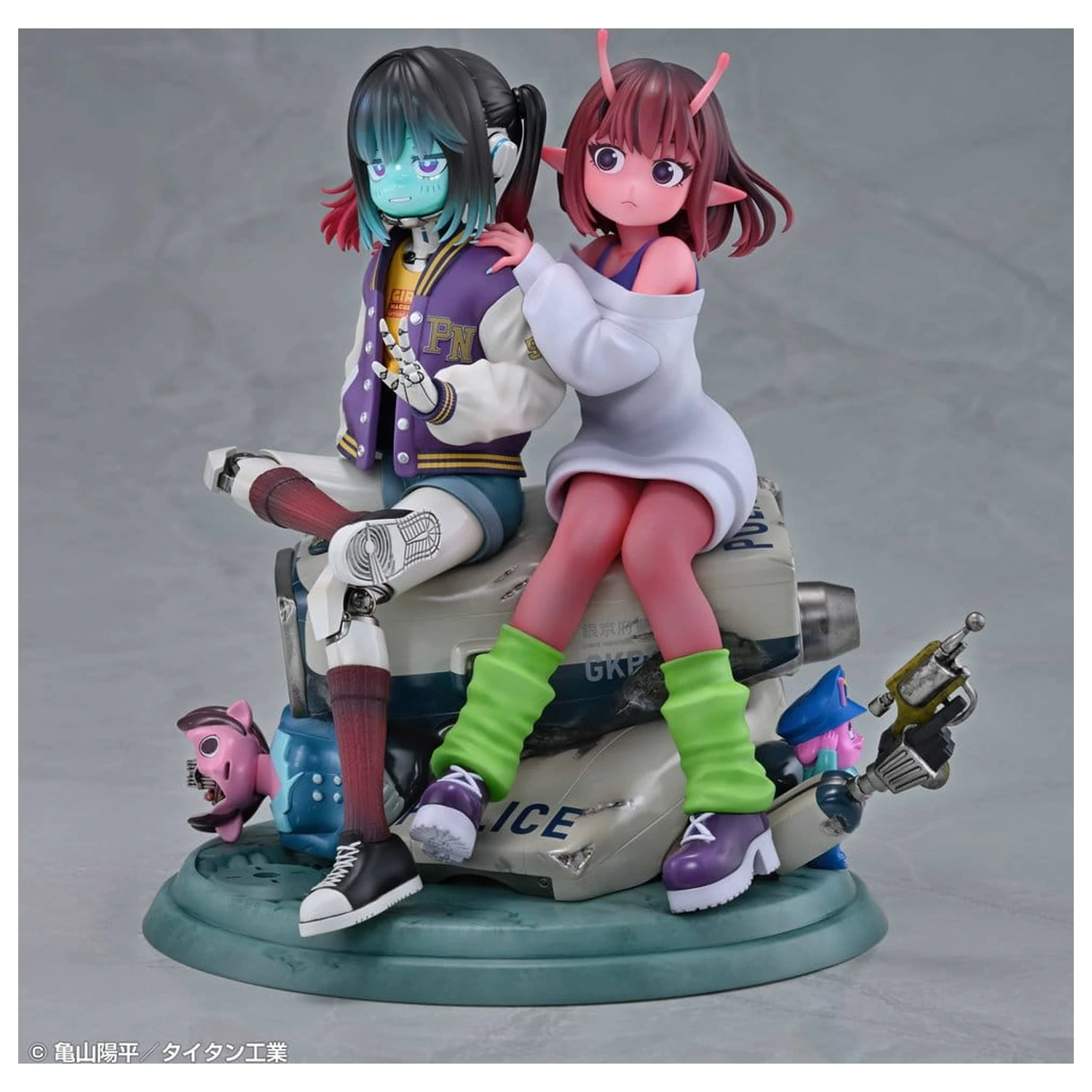 Milky Subway The Galactic Limited Express PVC figurky 2-Pack Chiharu & Makina 18 cm fotografii produktu