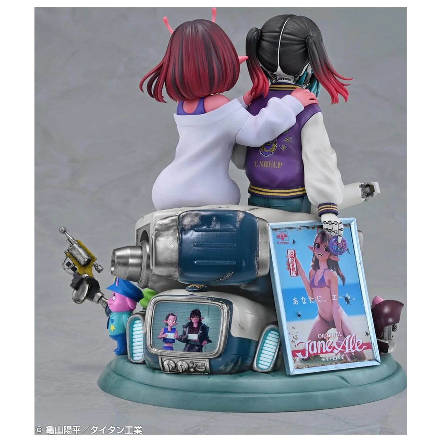 Milky Subway The Galactic Limited Express PVC figurky 2-Pack Chiharu & Makina 18 cm fotografii produktu