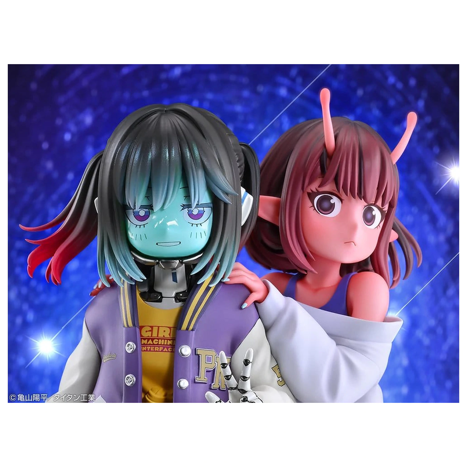 Milky Subway The Galactic Limited Express PVC figurky 2-Pack Chiharu & Makina 18 cm fotografii produktu