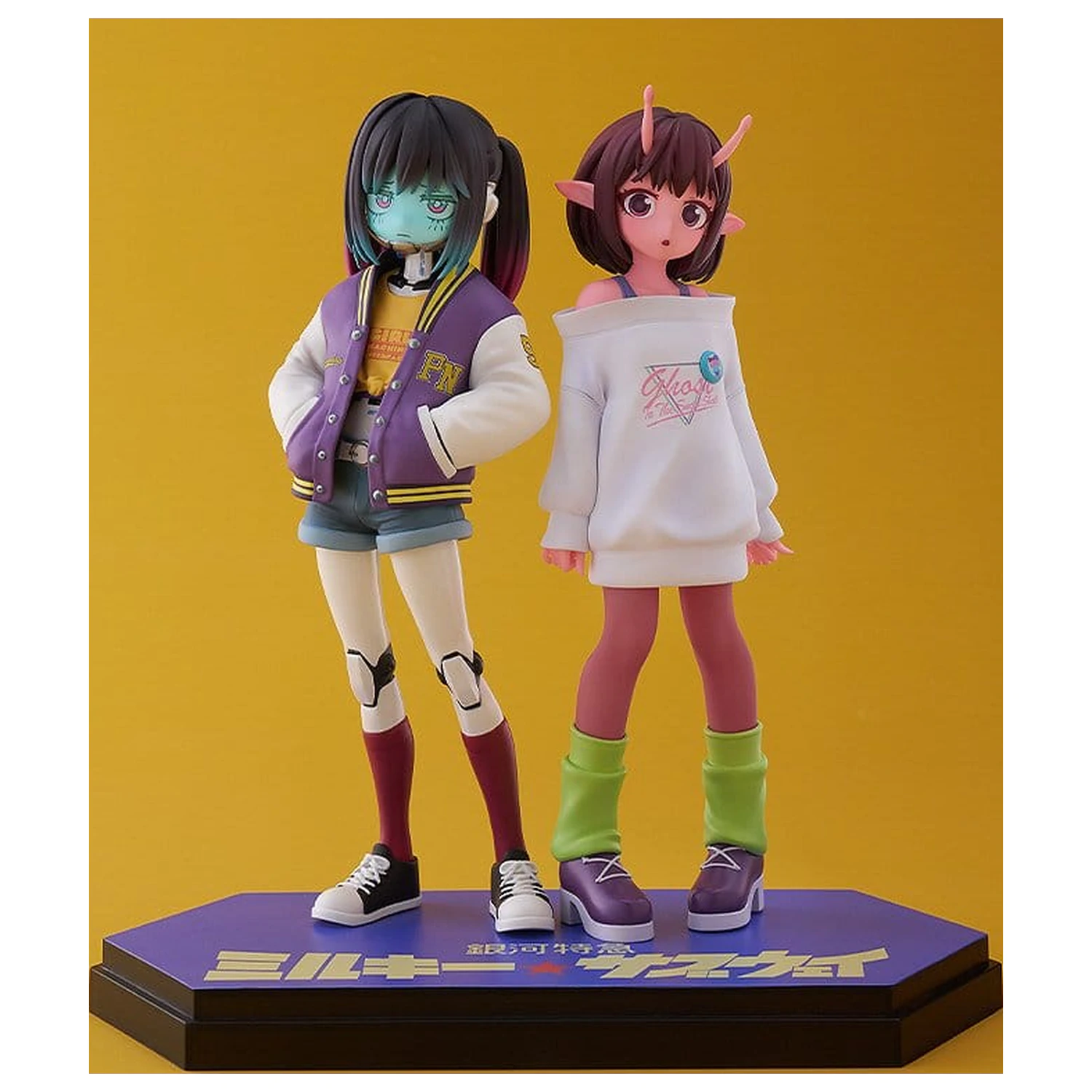 Milky Subway The Galactic Limited Express Pop Up Parade PVC figurka Chiharu & Makina 15 cm fotografii produktu