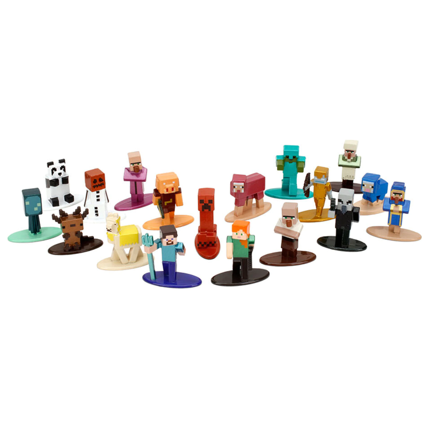 Minecraft balení 18 figurek 4 cm fotografii produktu