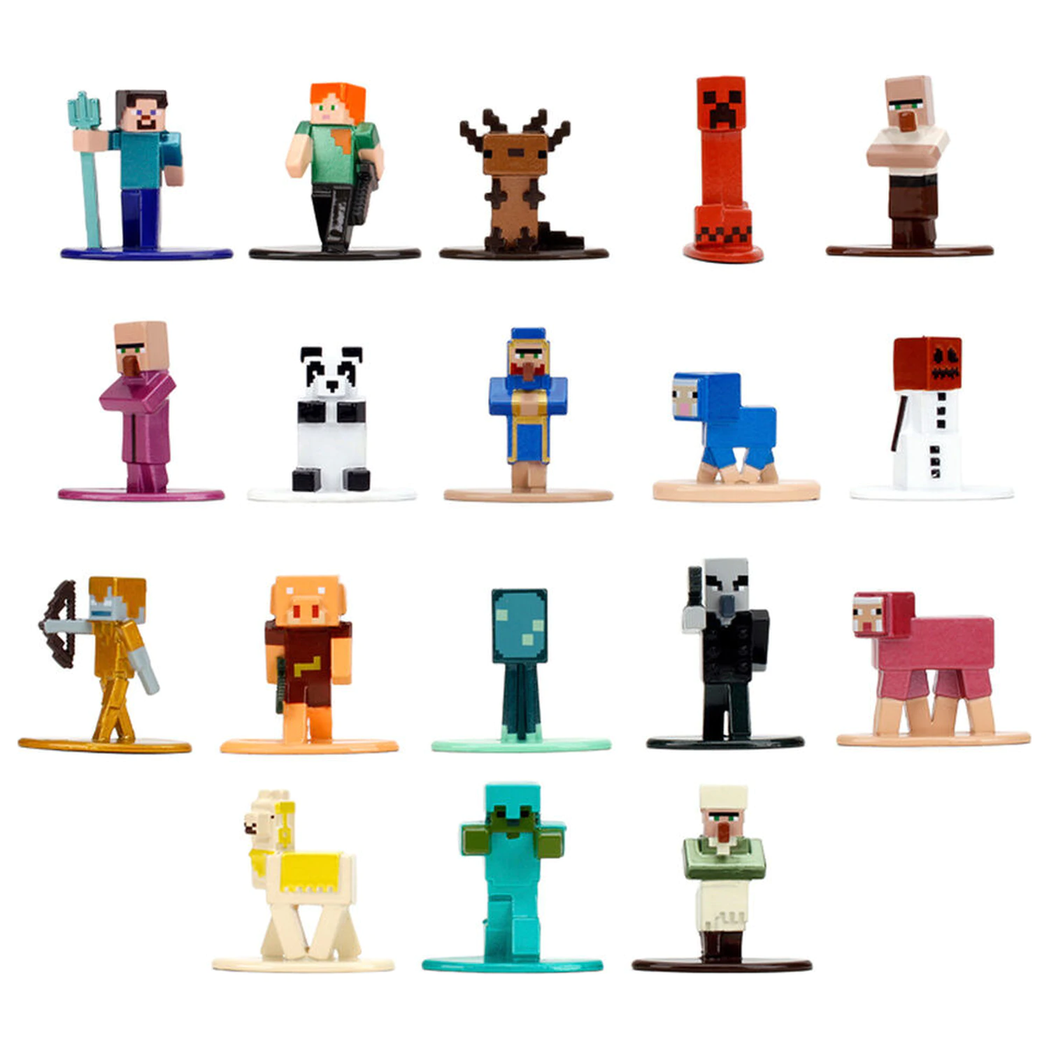 Minecraft balení 18 figurek 4 cm fotografii produktu