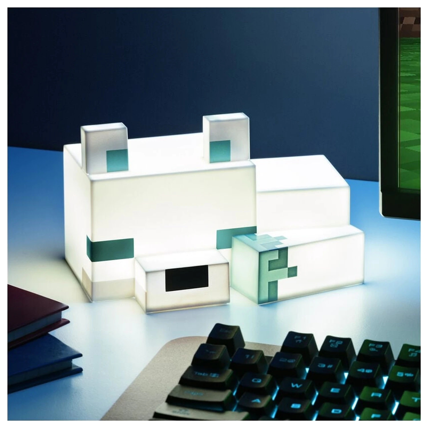 Minecraft 3D Polární liška Noční světlo fotografii produktu