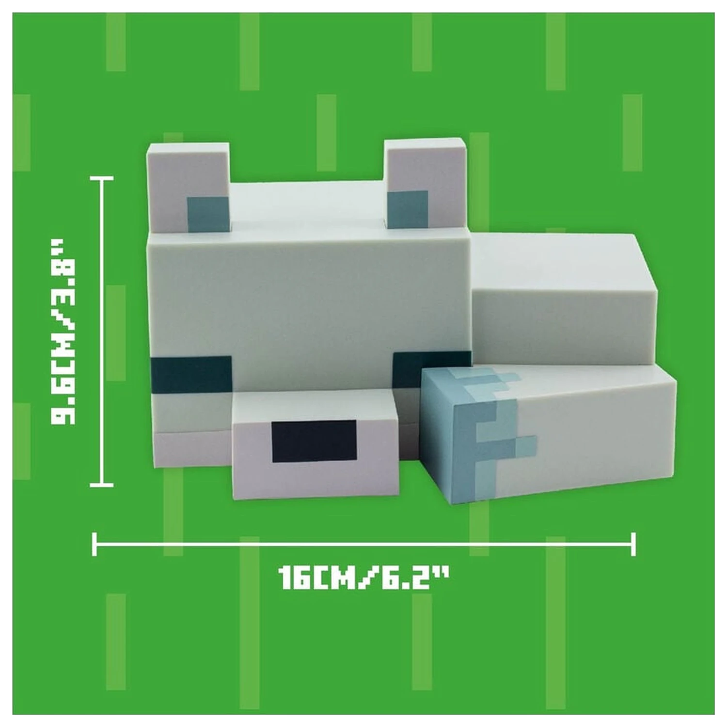 Minecraft 3D Polární liška Noční světlo fotografii produktu