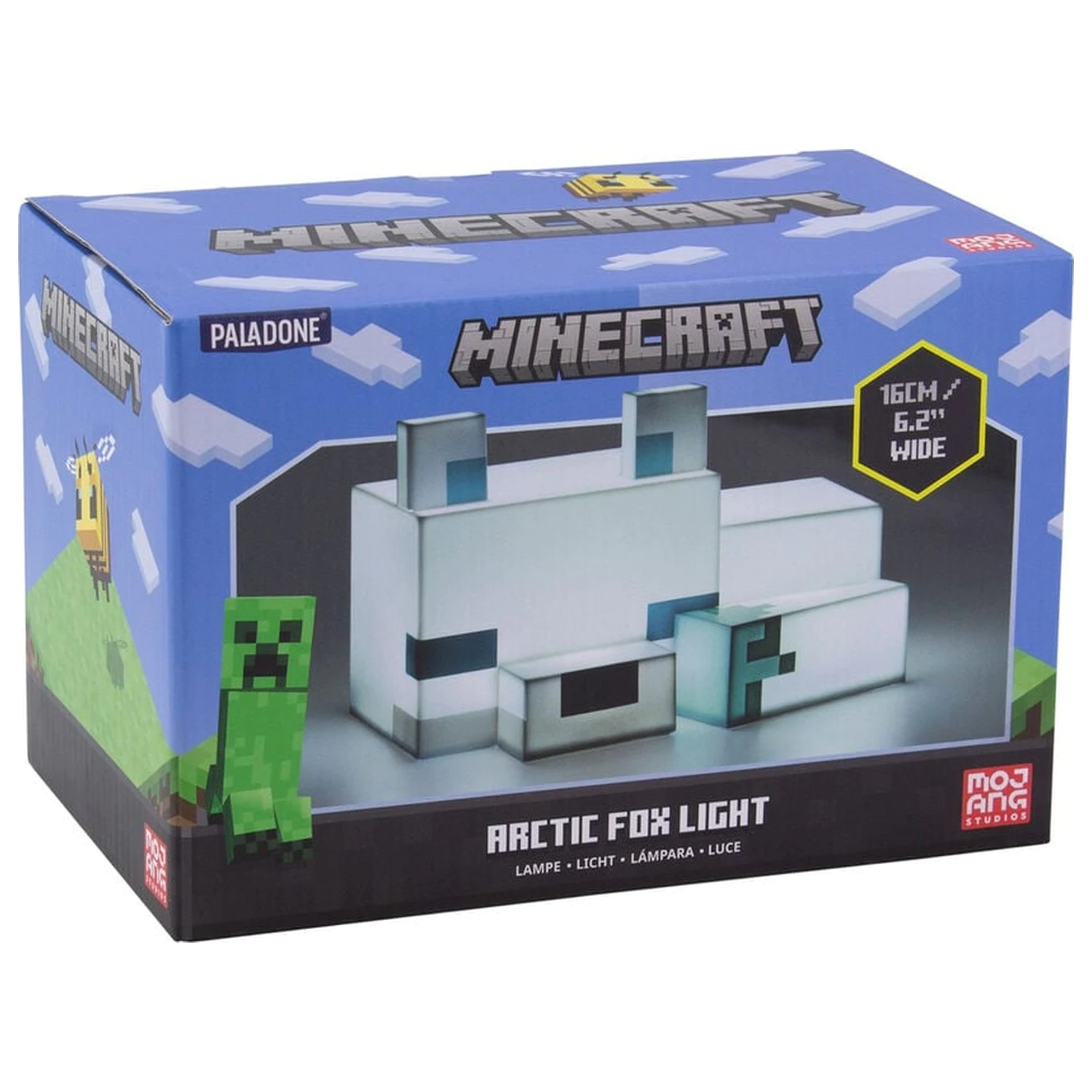 Minecraft 3D Polární liška Noční světlo fotografii produktu