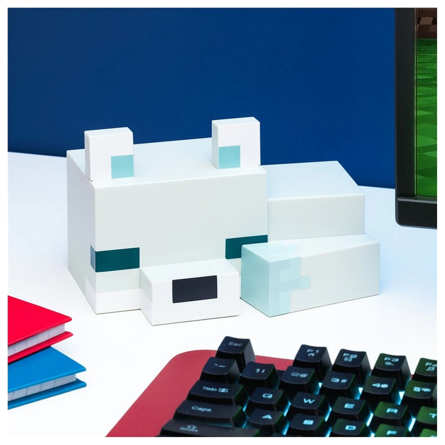 Minecraft 3D Polární liška Noční světlo fotografii produktu