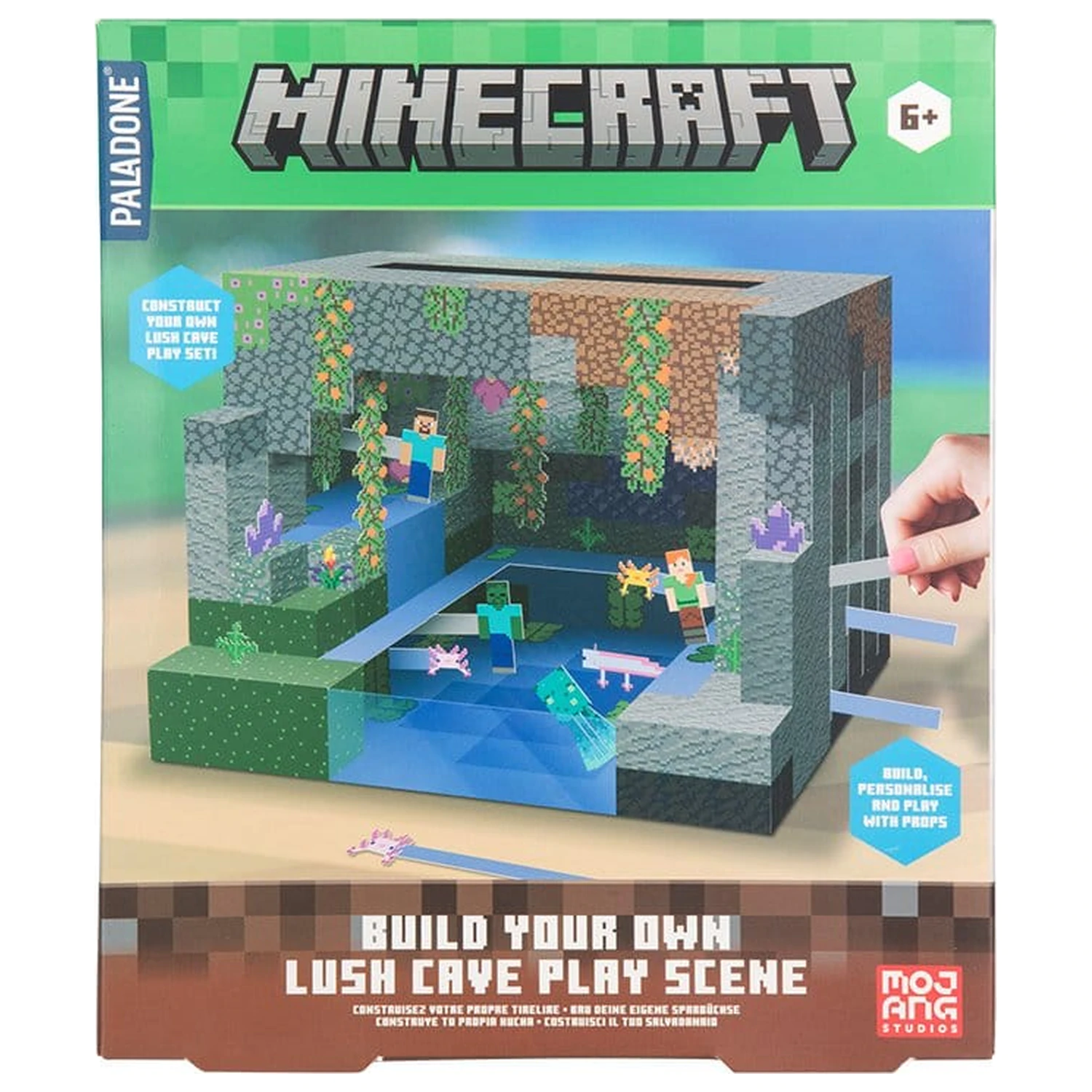 Minecraft Stavebnice 3D Scéna fotografii produktu