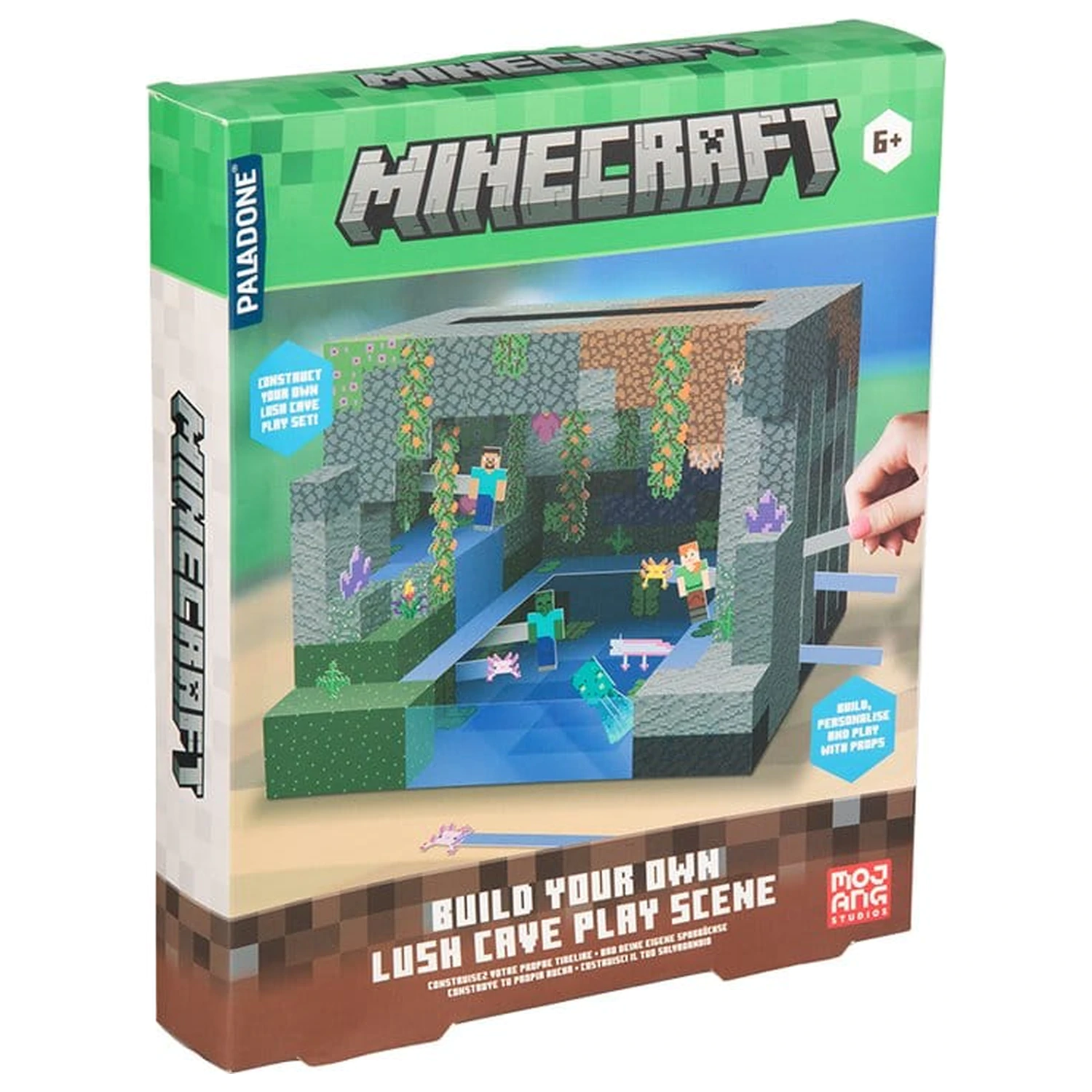 Minecraft Stavebnice 3D Scéna fotografii produktu