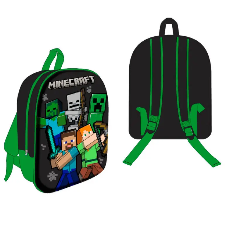 Minecraft 3D batoh 30 cm fotografii produktu
