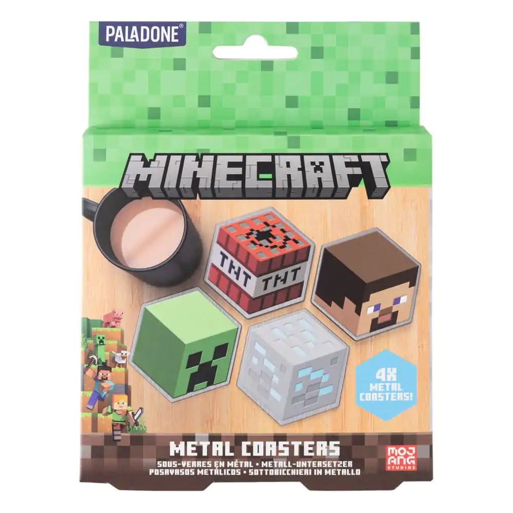 Minecraft Podtácky 4-balení fotografii produktu