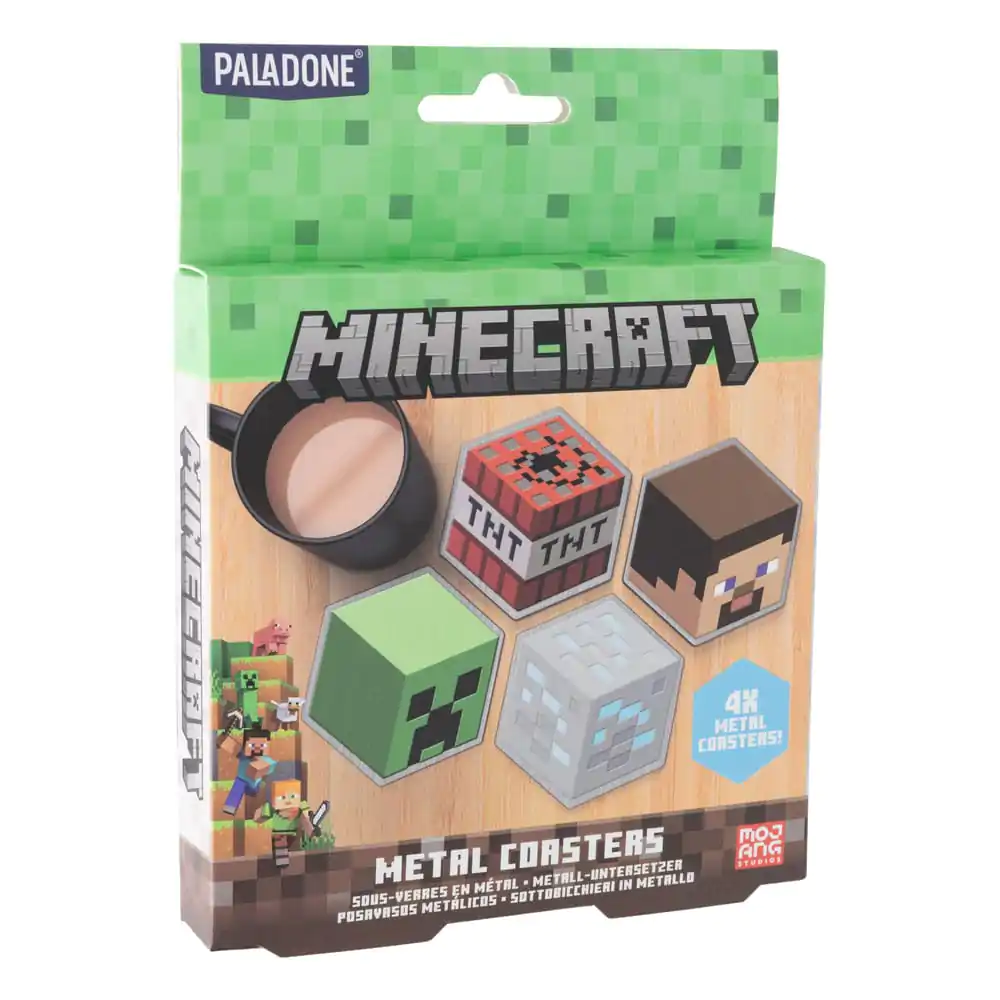 Minecraft Podtácky 4-balení fotografii produktu