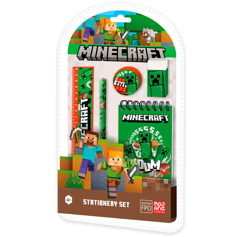 Minecraft papírnická sada 5 ks fotografii produktu