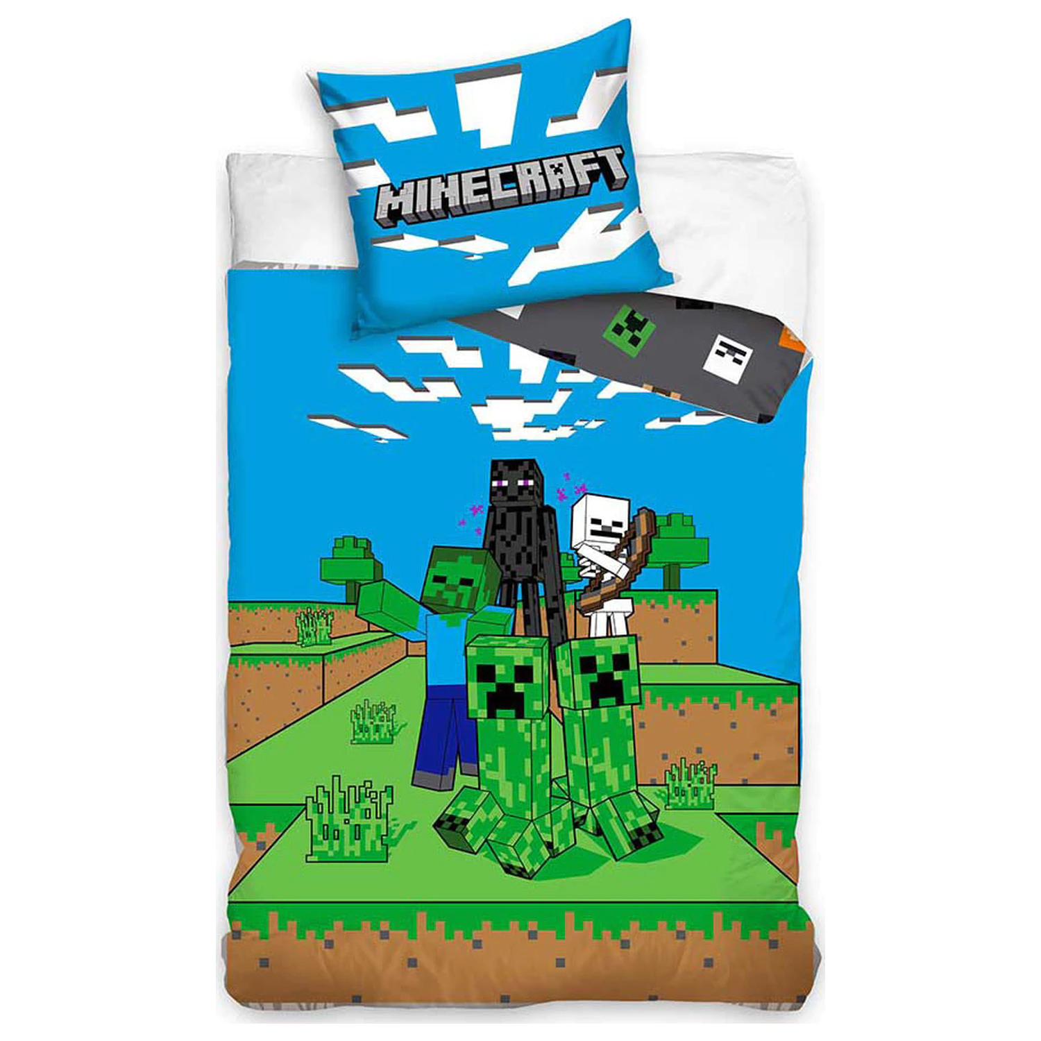 Minecraft Ambush Povlak na přikrývku fotografii produktu