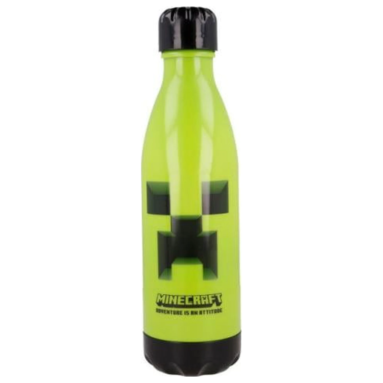 Minecraft Attitude plastová láhev na vodu se šroubovacím uzávěrem 660 ml fotografii produktu