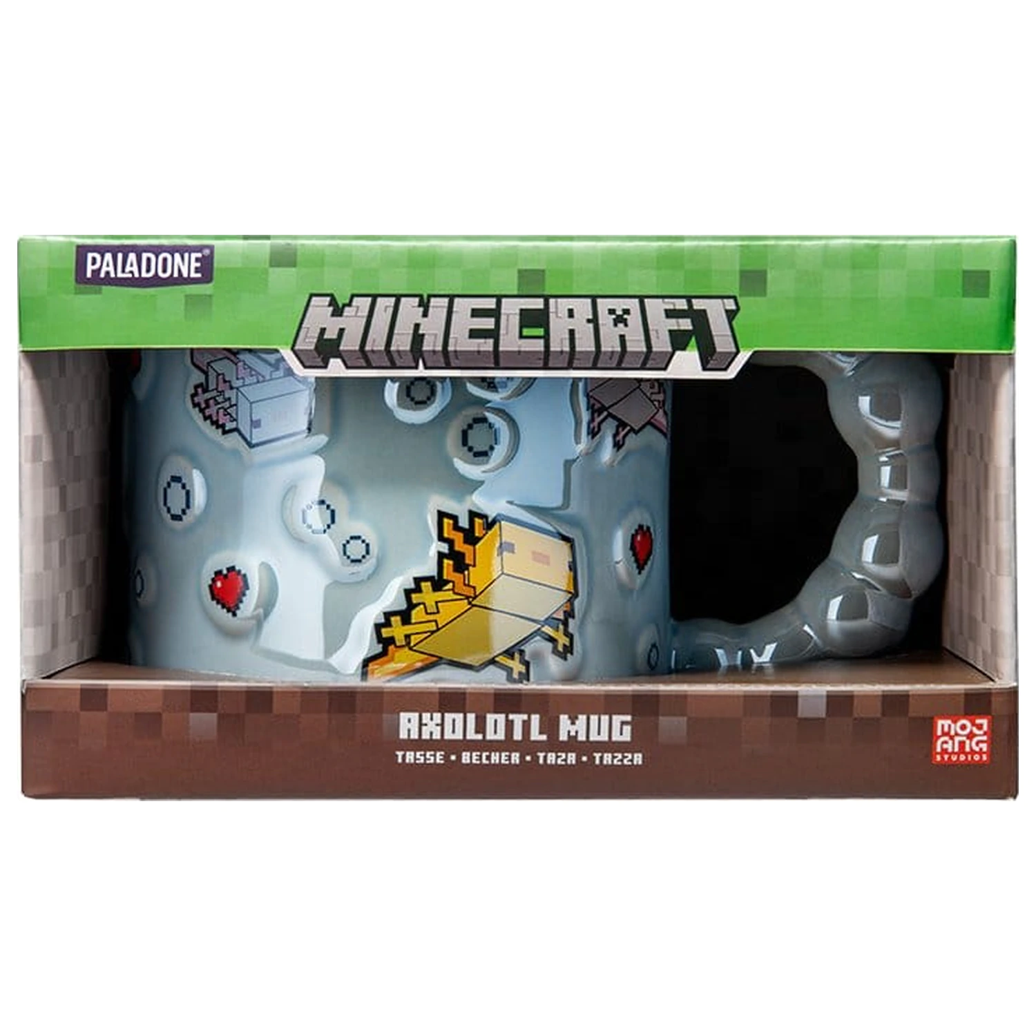 Minecraft hrnek Axolotl Bubble Shaped fotografii produktu