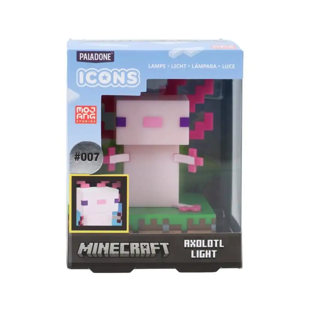 Minecraft Ikonové Světlo Axolotl fotografii produktu