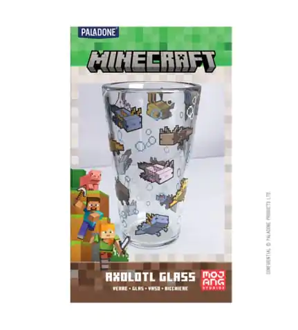 Minecraft Půllitrová Sklenice Axolotl fotografii produktu