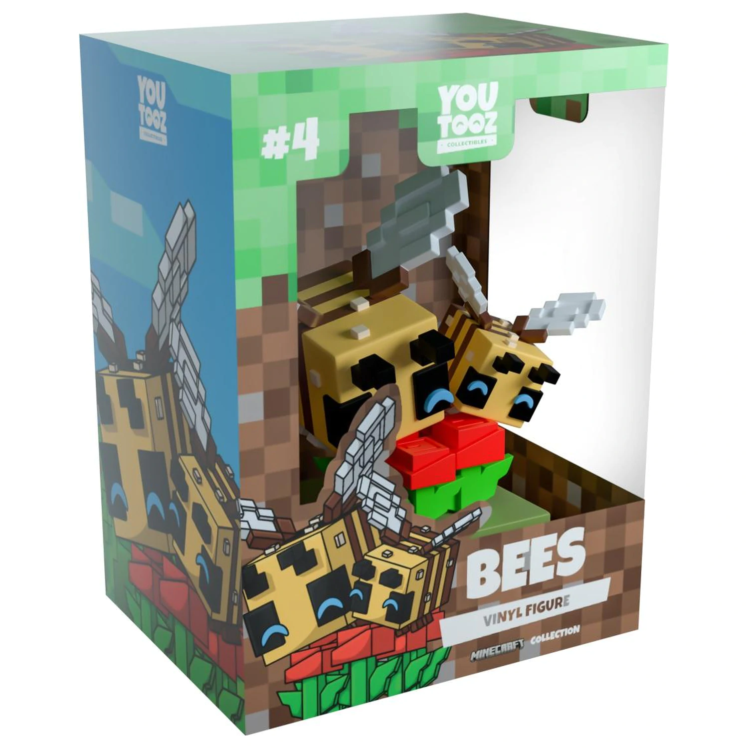 Minecraft Bees figurka 9 cm fotografii produktu