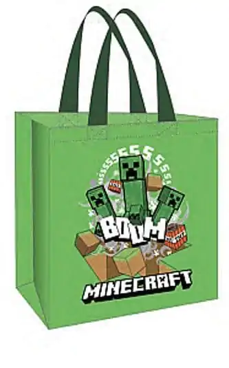 Minecraft Tote Bag Boom fotografii produktu