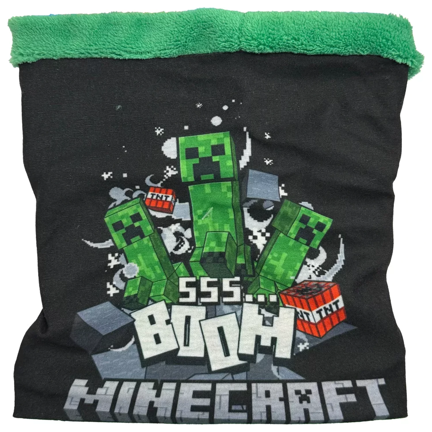 Minecraft Boom Sherpa dětská šála, nákrčník fotografii produktu