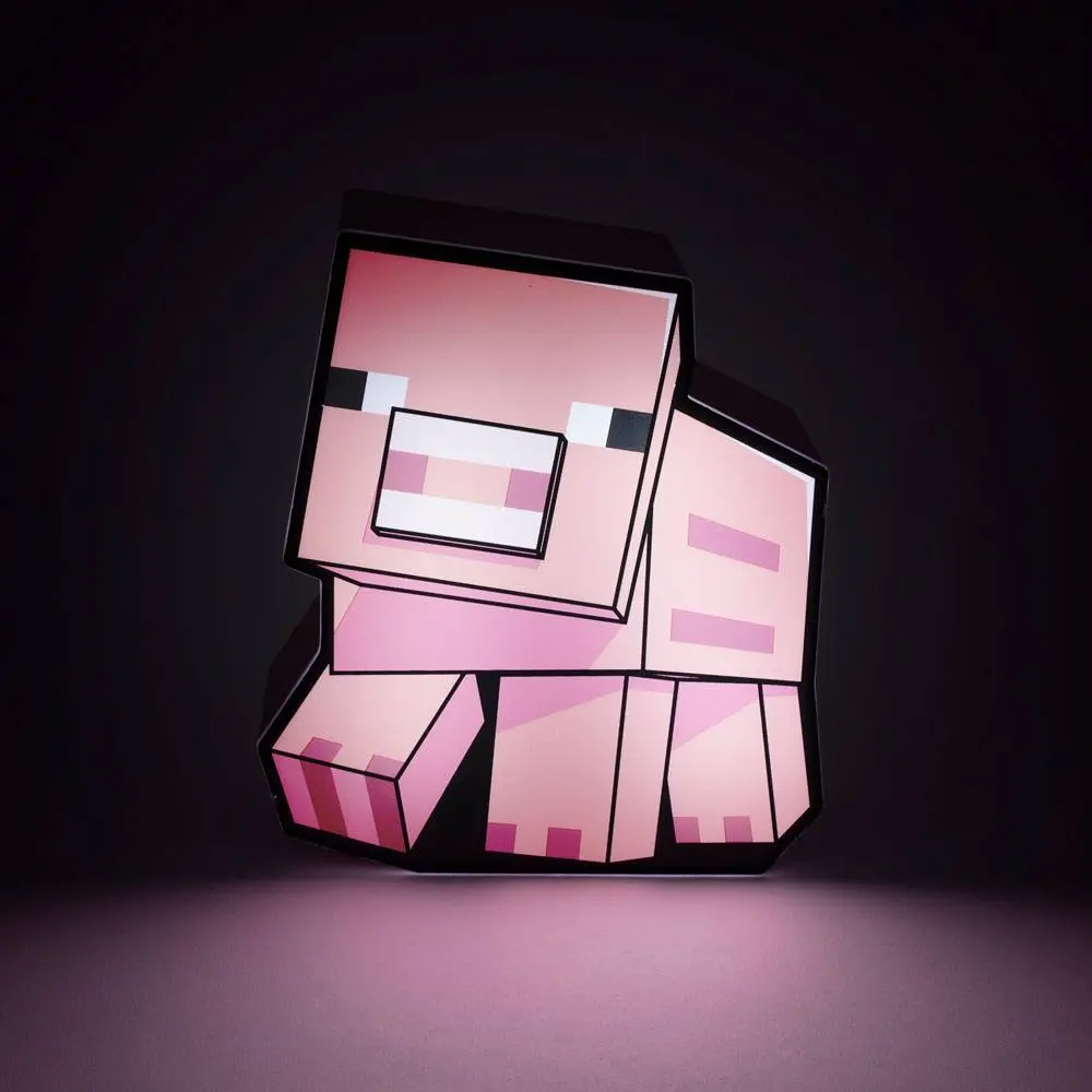 Minecraft krabičkové světlo prasátko 16 cm fotografii produktu