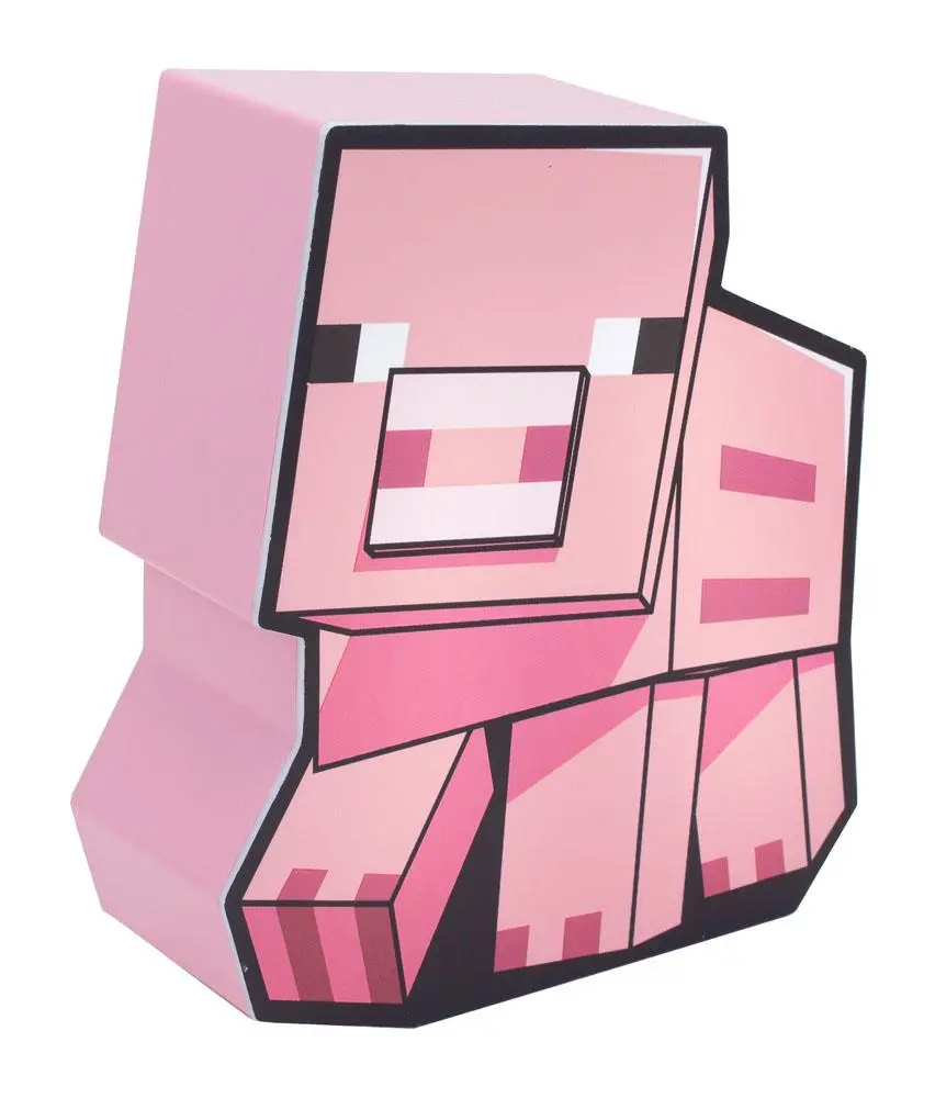Minecraft krabičkové světlo prasátko 16 cm fotografii produktu