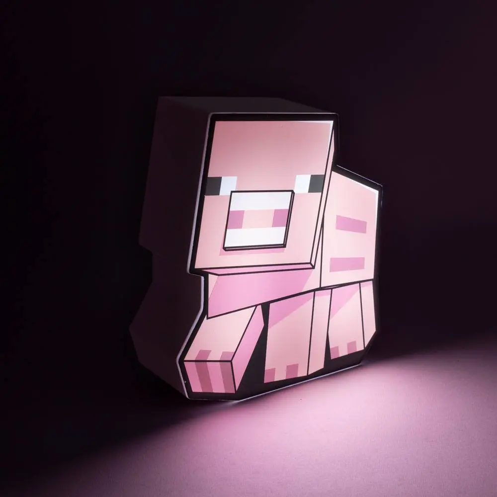Minecraft krabičkové světlo prasátko 16 cm fotografii produktu