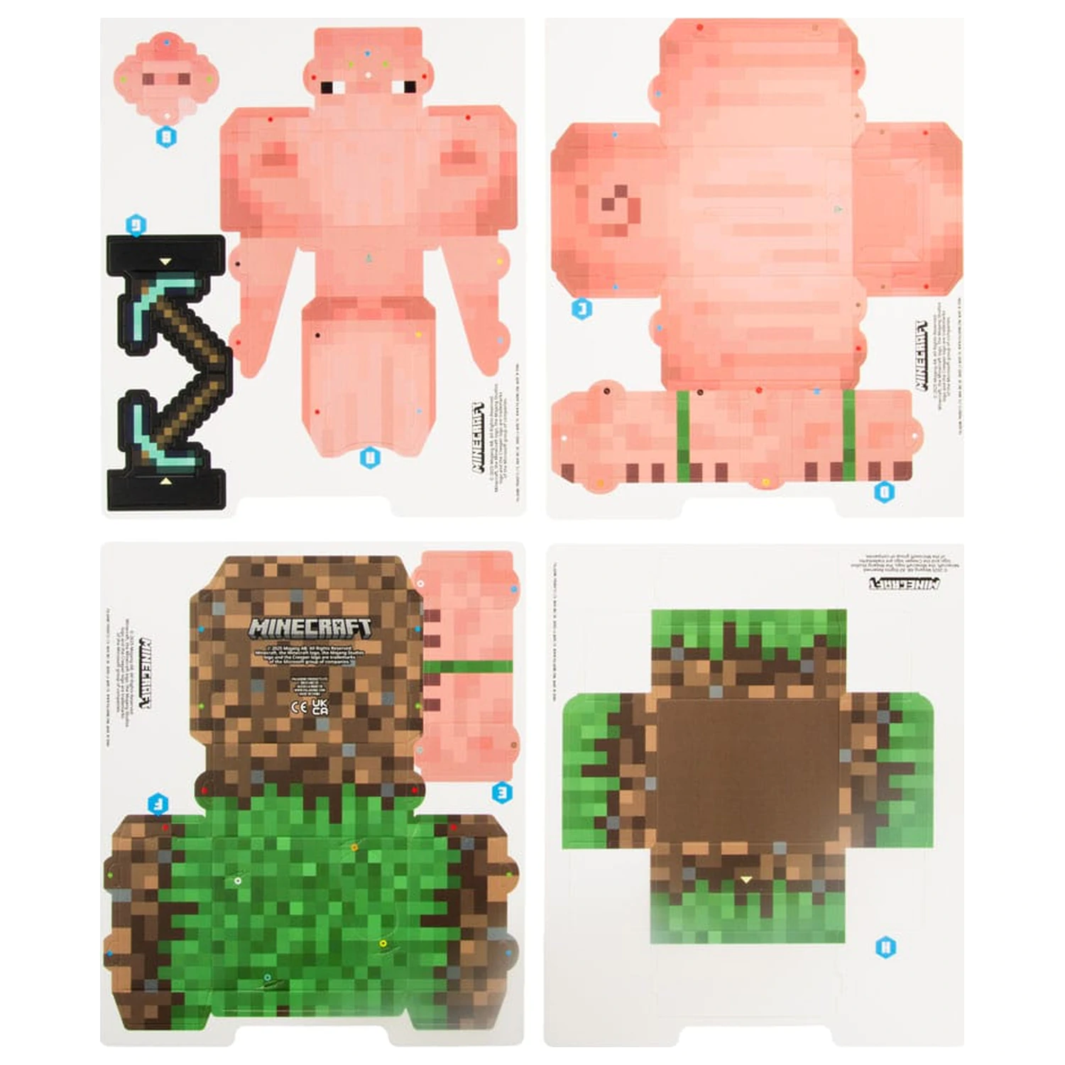 Minecraft Vytvořte si svou vlastní pokladničku na peníze Poklad Schwein fotografii produktu