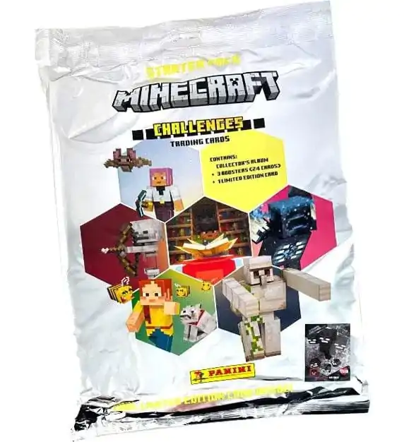 Minecraft - Challenges Sběratelské Karty Starter Pack *Německá Verze* fotografii produktu