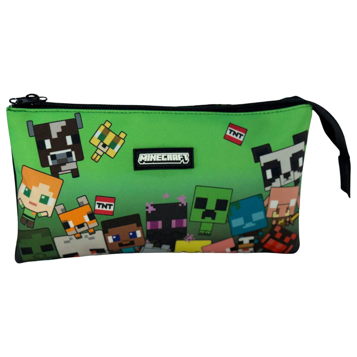 Minecraft Characters trojité pouzdro na tužky fotografii produktu
