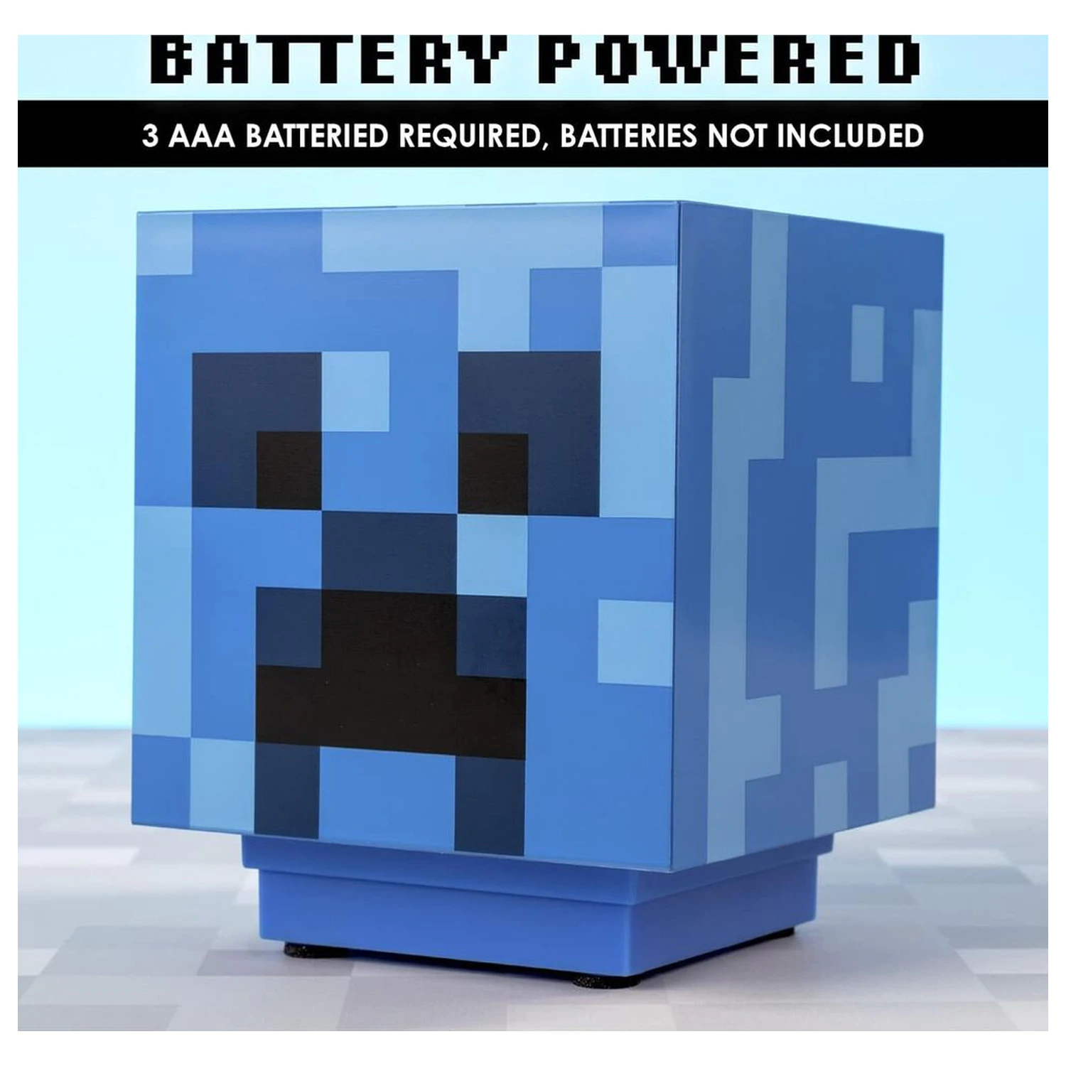 Minecraft Charged Creeper 3D zvuková lampa fotografii produktu