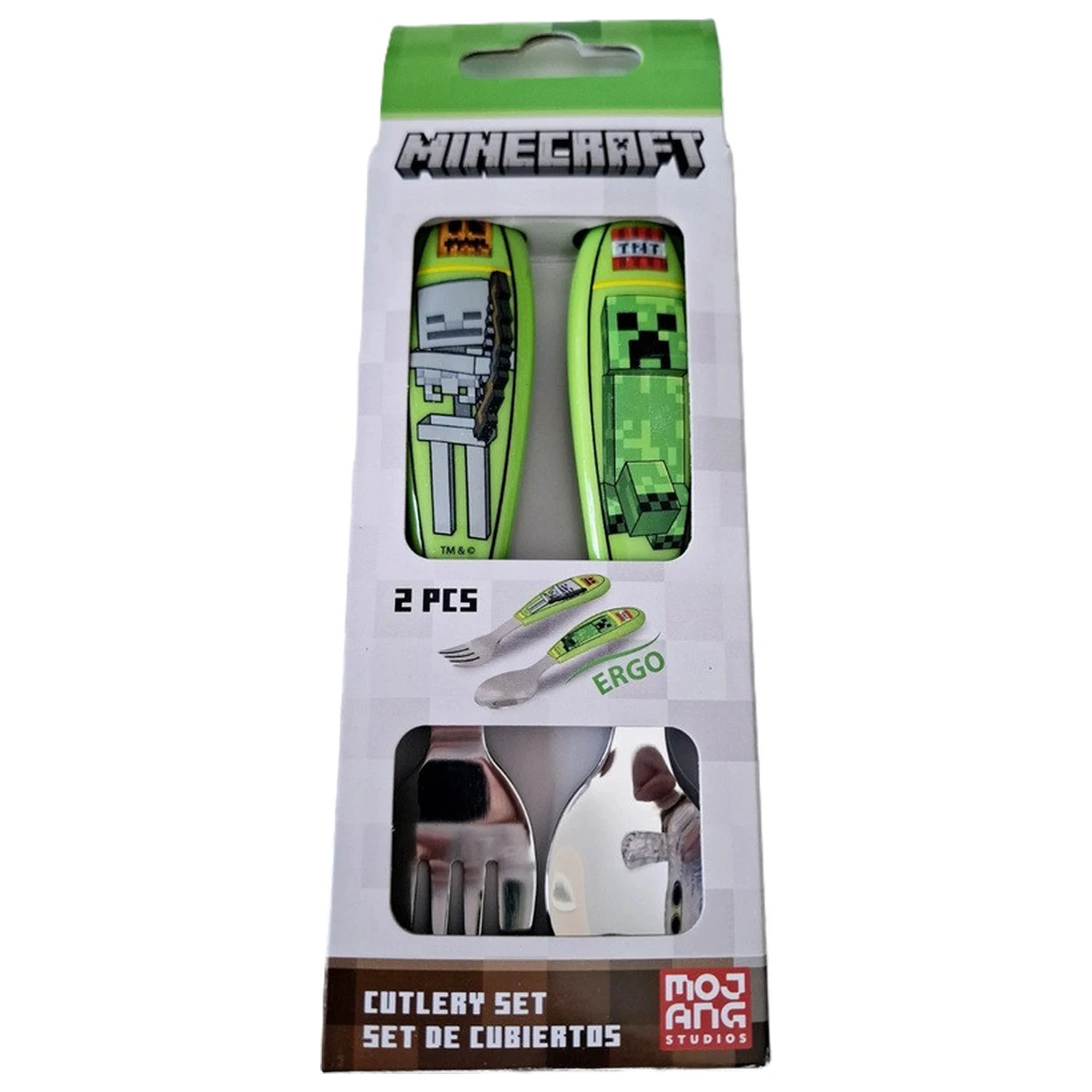 Minecraft Core Metal Ergo příborová sada - 2dílná fotografii produktu