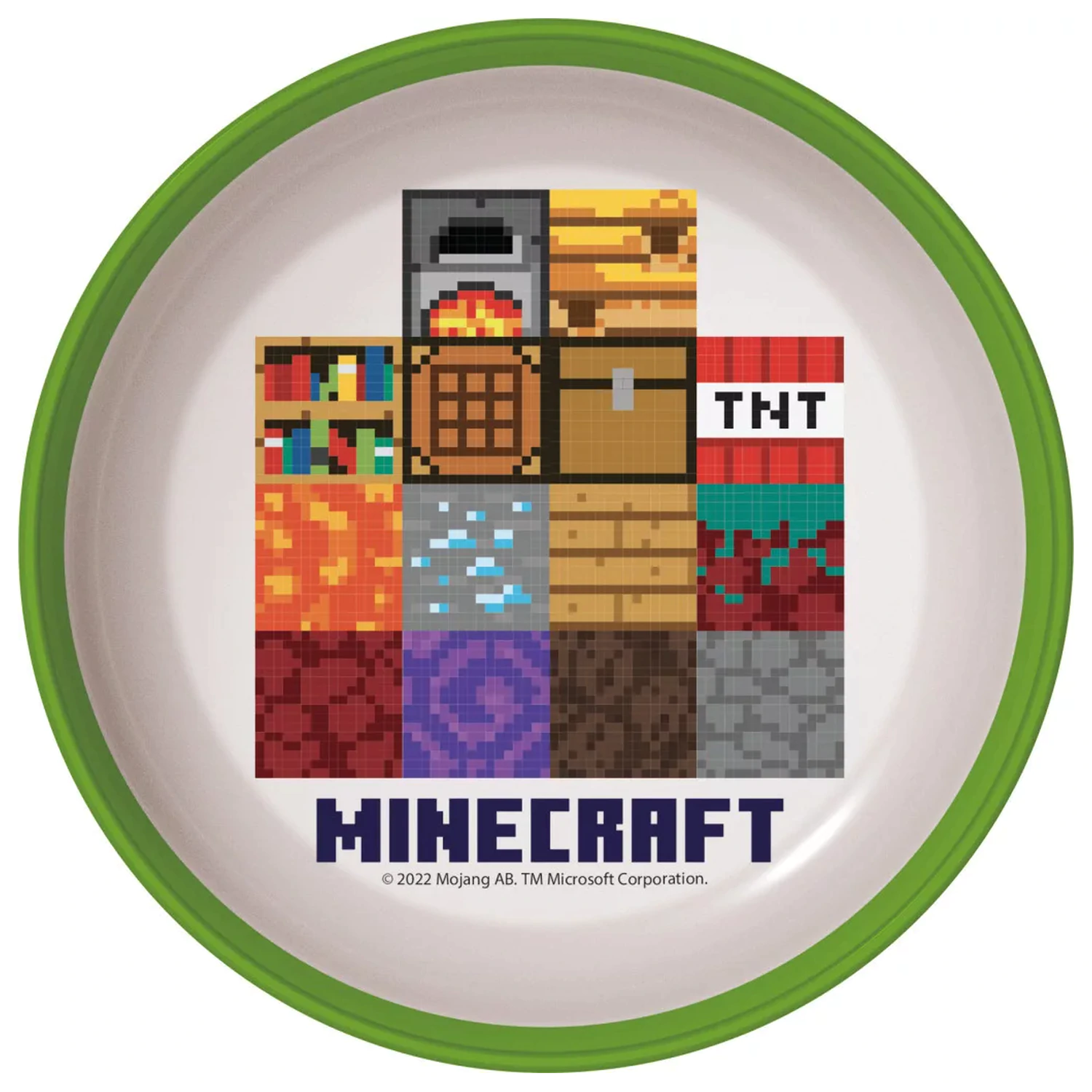 Minecraft Crafters protiskluzový mikrodezinfekční hluboký talíř fotografii produktu