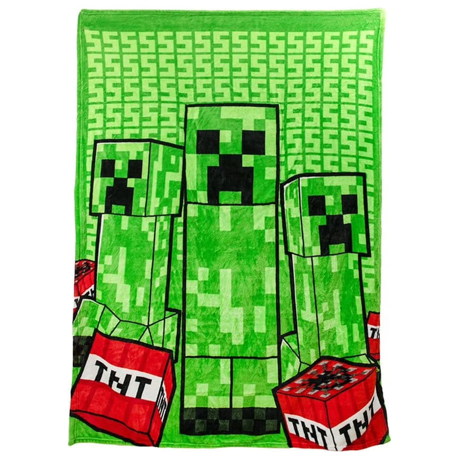 Minecraft Cushion Blanket Creeper 2 v 1 skládací polštář a deka 150 cm fotografii produktu