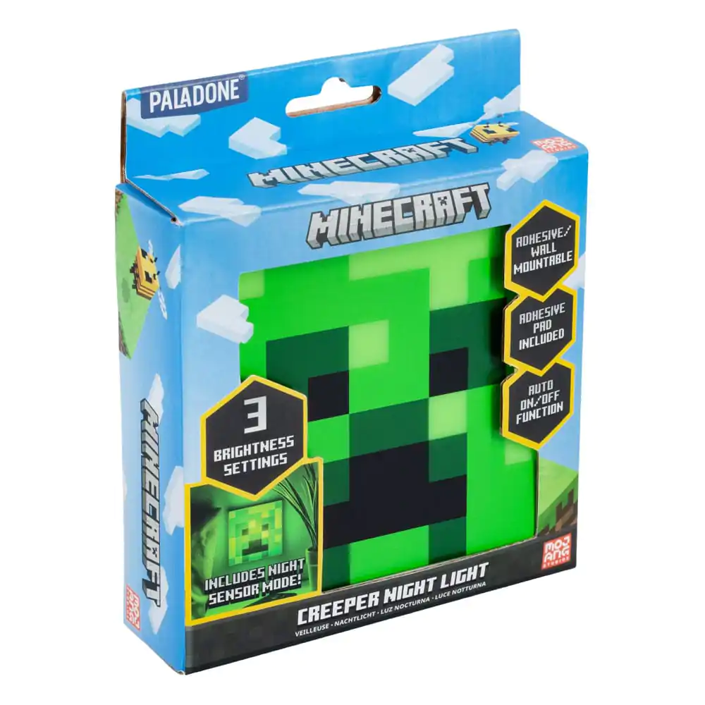 Minecraft noční světlo Creeper 10 cm fotografii produktu