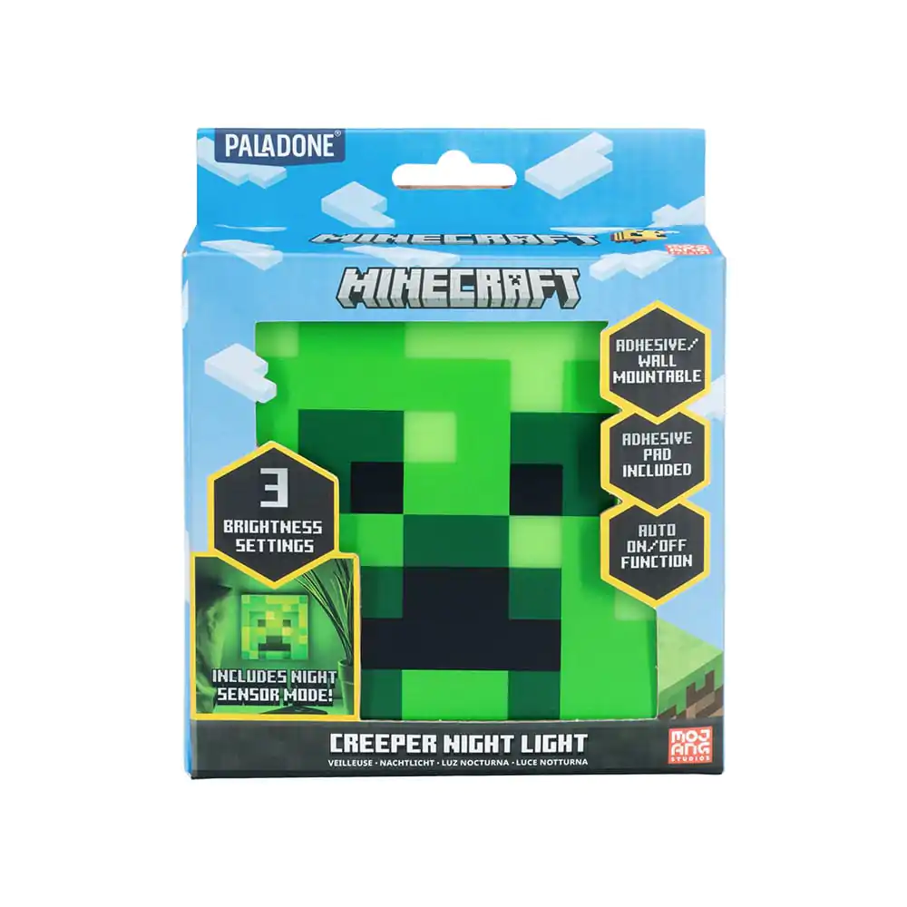 Minecraft noční světlo Creeper 10 cm fotografii produktu